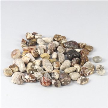 Bolsa rodados. Ágata Lazo loco. 250 gr.