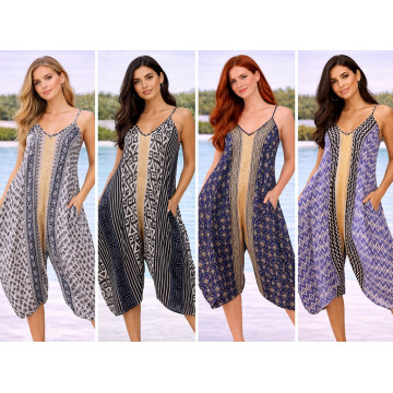 Macacão de algodão.