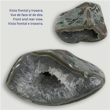 Amatista Geoda. Calidad A. 8x14x7cm aprox.