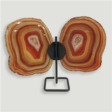 Mariposa Ágata. 16x18x5cm aprox. - 0,39kgs