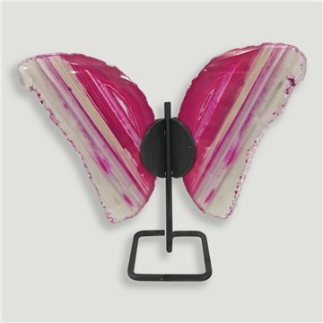 Borboleta Ágata. 16x16cm aprox. - 0,274kg