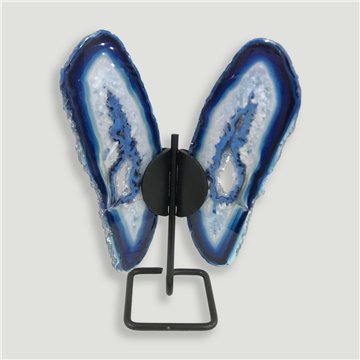 Mariposa Ágata. 17,5x12,5cm aprox. - 0,29kgs