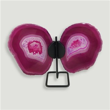 Papillon Agate. 15x18cm env. - 0,4kg