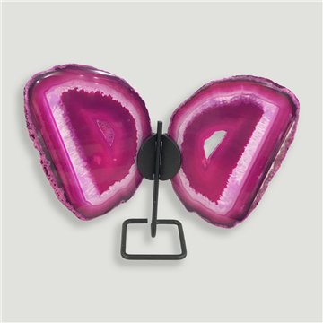 Papillon Agate. 16x20cm env. - 0,42kg