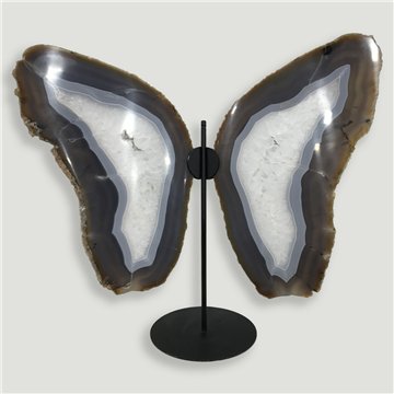Agate Butterfly. Approx. 55x55cm - 5.23kg