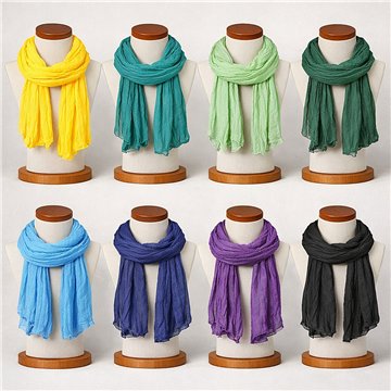 Foulard 100% Algodón. Colores surtidos