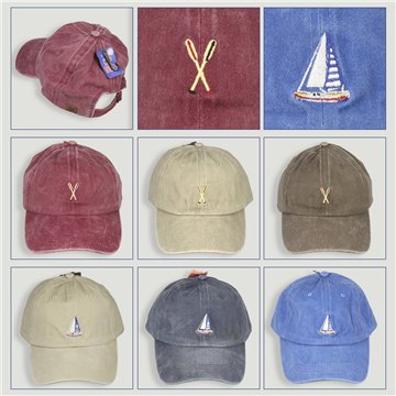 Gorra. 06. Algodón 100%. Náutico. Surtidos