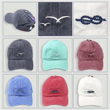 Gorra. 14. Algodón 100%. Gaviota/Nudo