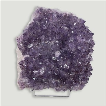 Ametista Drusa em formato livre. 26x24x7cm aprox.