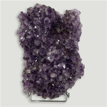 Ametista Drusa em formato livre. 21x18x7cm aprox.