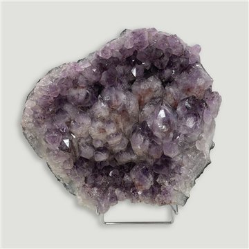 Ametista Drusa em formato livre. 23x29x7cm aprox.