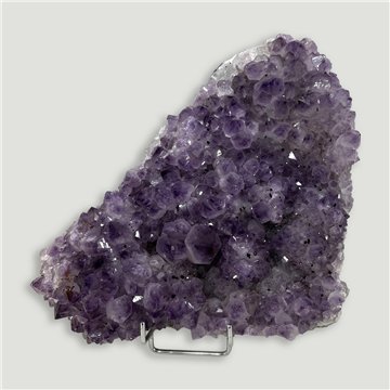 Ametista Drusa em formato livre. 24x23x5cm aprox.