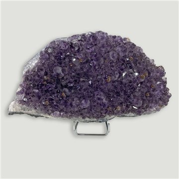 Ametista Drusa em formato livre. 29x26x5cm aprox.