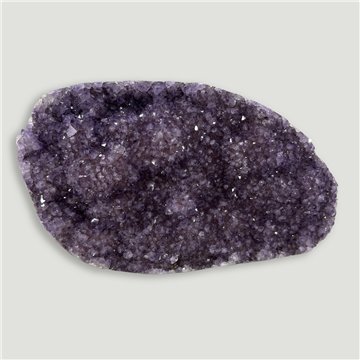 Ametista Drusa em formato livre. 10x17x6cm aprox.