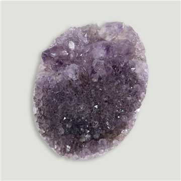 Ametista Drusa em formato livre. 10x12x6cm aprox.