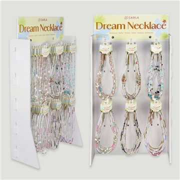 DREAM NECKLACE. Expositor collares con cierre acero