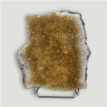 Citrino Drusa. Calidad AA. 18x15x3cm aprox. 1,532kgs