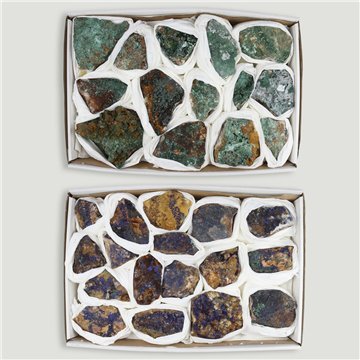 Malachite box. Morocco. approx. 3.3-3.9kg. 33x22cm
