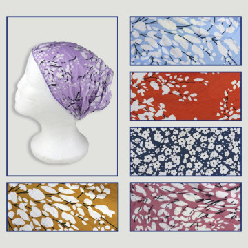 Rayon bandana. 10. Floral. Assorted