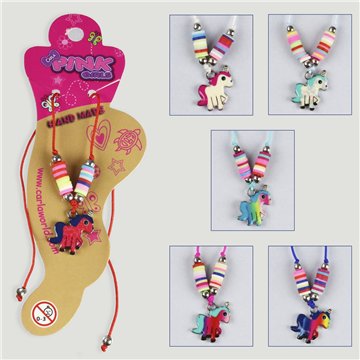 Tobillera ajustable. 87. Unicornio. Colores surtidos