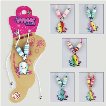 Tobillera ajustable. 89. Pulpo. Colores surtidos