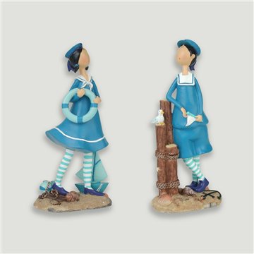 Marineros resina. Modelo 01. 13cm