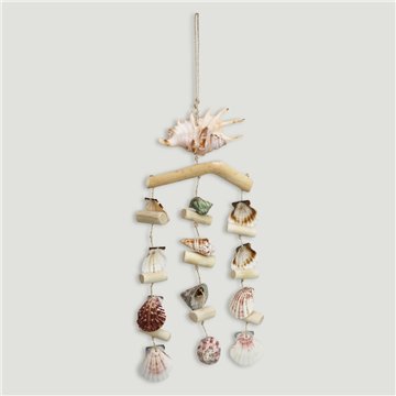 Movil conchas, tronquitos y Lambis. 12x30cm