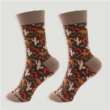 Chaussettes. 69. Modèle : Cactus
