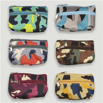 Porte-monnaie. 15. 100% Polyester. Camouflage