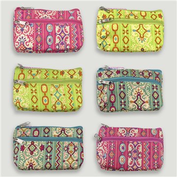 Porte-monnaie. 17. 100% Polyester. Ethnique