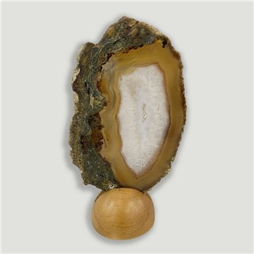 Ágata fina Natural Extra. 14x8cm aprox
