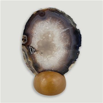 Ágata fina Natural Extra. 12x9,5cm aprox