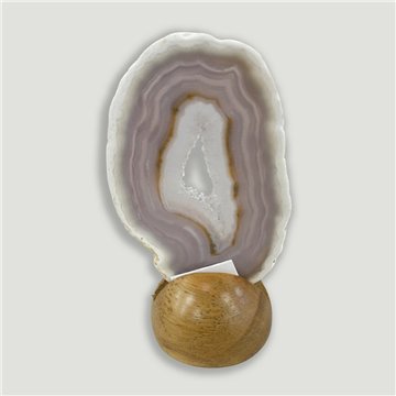 Ágata fina Natural Extra. 9,5x6cm aprox