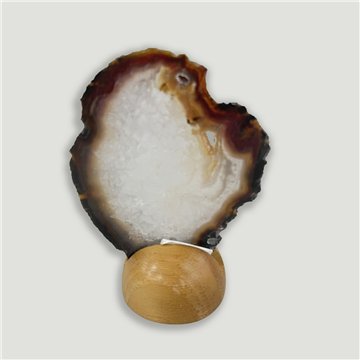Ágata fina Natural Extra. 9,5x7,5cm aprox