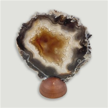 Ágata fina Natural Extra. 10,5x10,5cm aprox