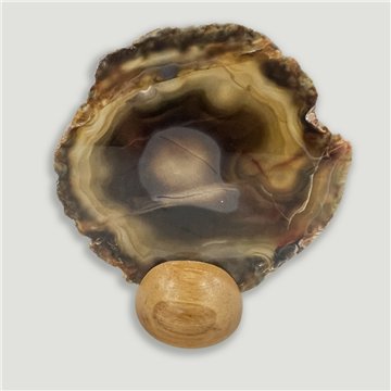 Ágata fina Natural Extra. 12x11,5cm aprox