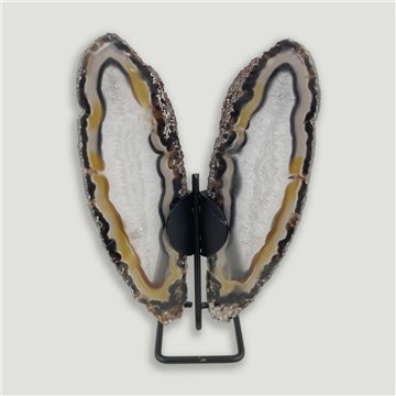Mariposa Ágata. 20x13cm aprox. 0,374kgs. 