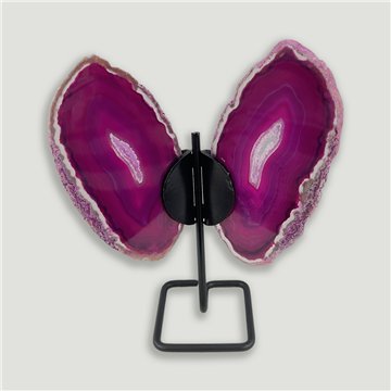 Mariposa Ágata. 17x14cm aprox. 0,284kgs. 