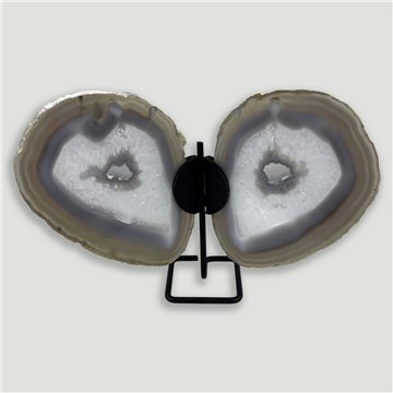 Papillon Agate. 16x21cm env. 0,432kgs.