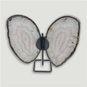 Mariposa Ágata. 17,5x17,5cm aprox. 0,446kgs. 