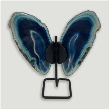 Mariposa Ágata. 16,5x14cm aprox. 0,28kgs. 
