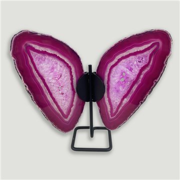 Mariposa Ágata. 17x18cm aprox. 0,376kgs. 
