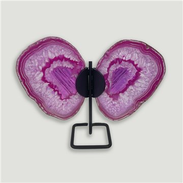 Mariposa Ágata. 15x17cm aprox. 0,306kgs. 
