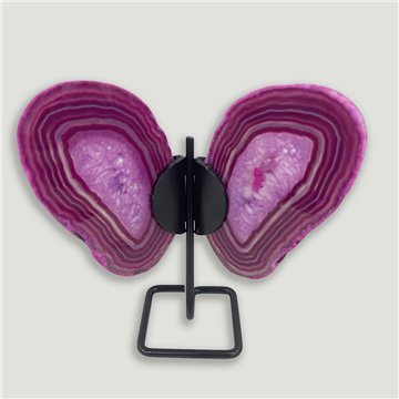 Mariposa Ágata. 15x15cm aprox. 0,28kgs. 