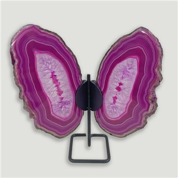 Mariposa Ágata. 18x15,5cm aprox. 0,376kgs. 
