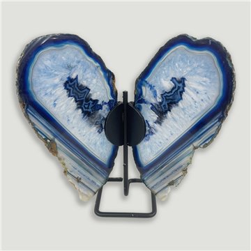 Mariposa Ágata. 26,5x16cm aprox. 0,384kgs. 
