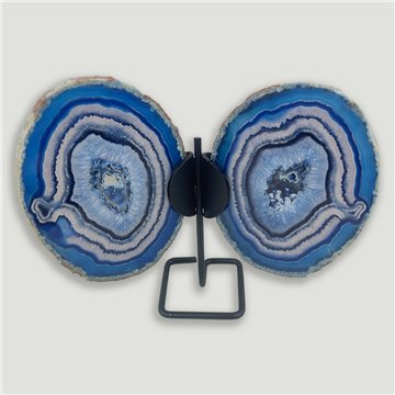 Mariposa Ágata. 16x18cm aprox. 0,446kgs. 