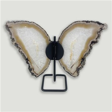 Mariposa Ágata. 16x18cm aprox. 0,322kgs. 