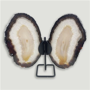 Mariposa Ágata. 18x19cm aprox. 0,492kgs. 