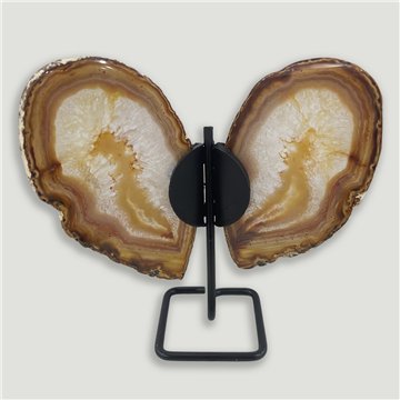 Mariposa Ágata. 15x15cm aprox. 0,276kgs. 